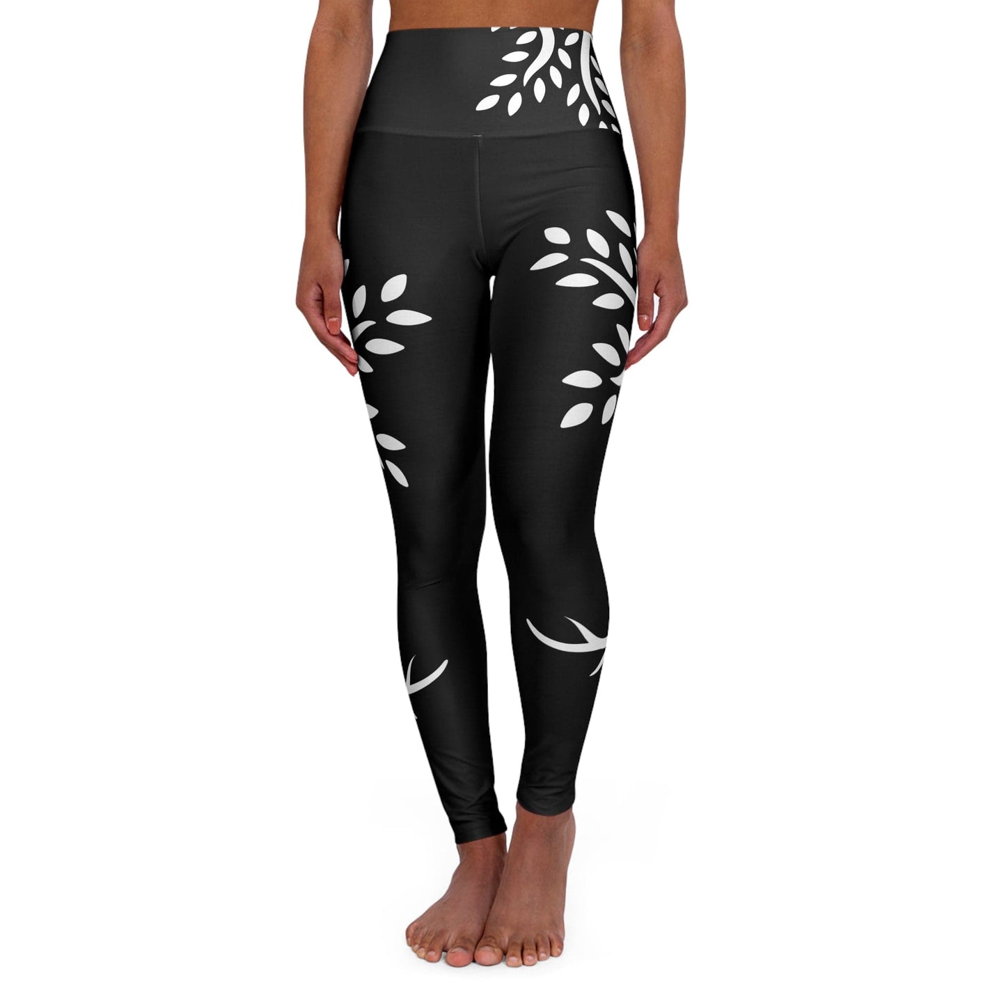 Roots Leaves Yoga Pants Leggings