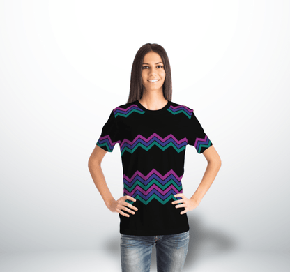 Leigh Zigzag Jersey Tee