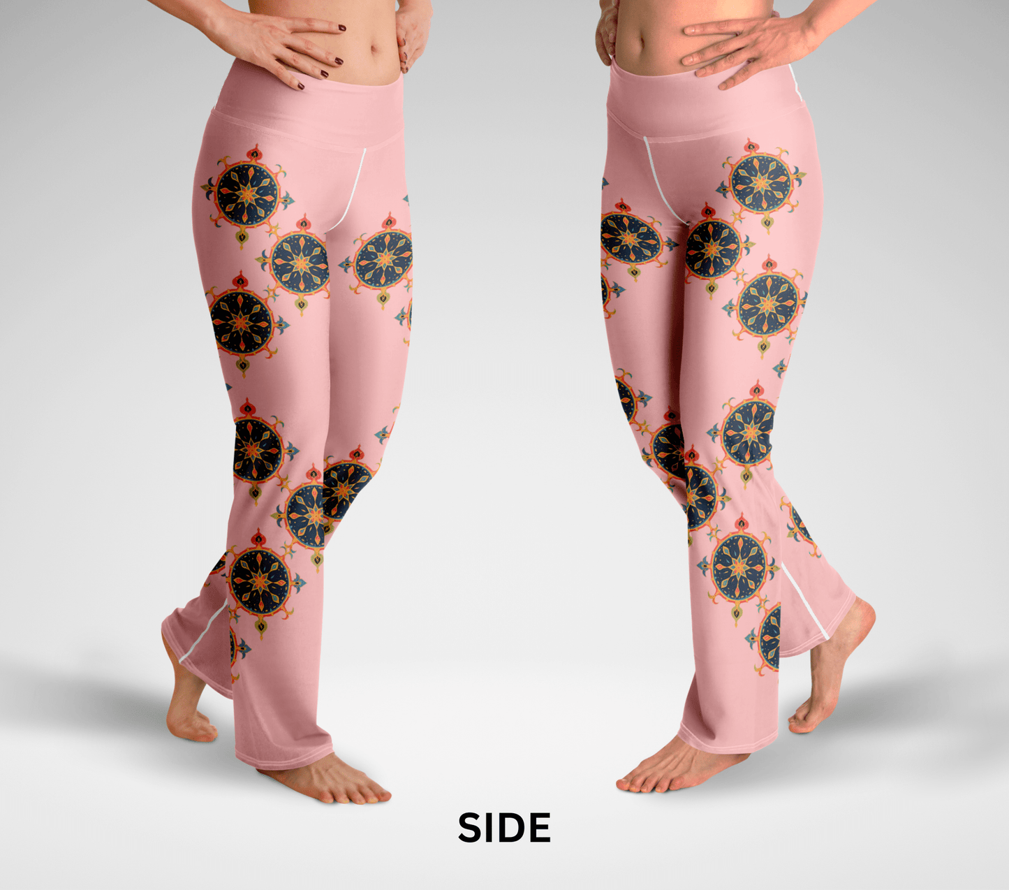 Ozion Mandala Flare Yoga Pants Leggings for Woman