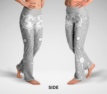 Zeke Celestia Flare Yoga Pants Leggings for Women