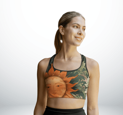 Soleil Green Sports Bra