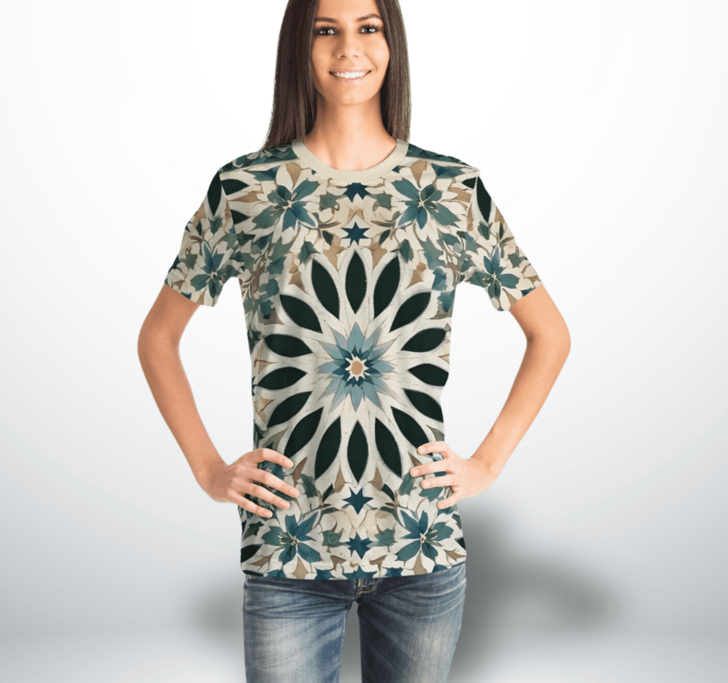 Stella Floral Elegance Jersey Tee