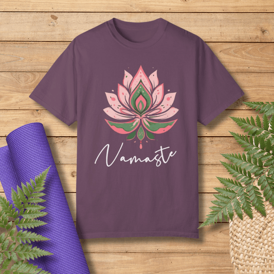 Namaste Floral Yoga Tee