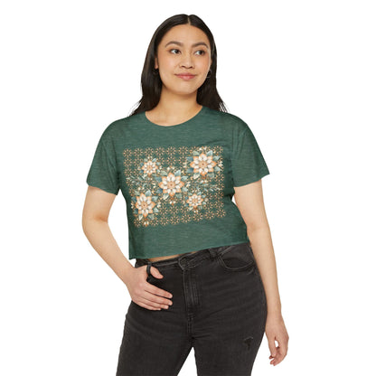 Serenity Flow Yoga Shirt Crop Top