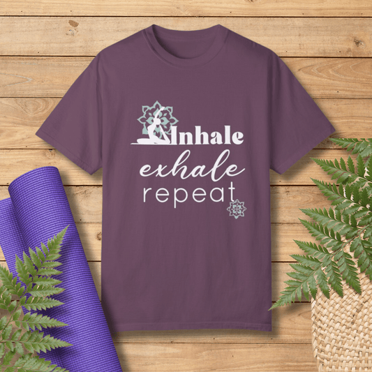 Inhale Exhale Repeat Yoga Tee