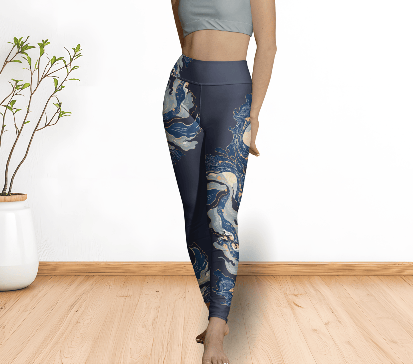 Misha Ocean Yoga Pants Leggings for Women