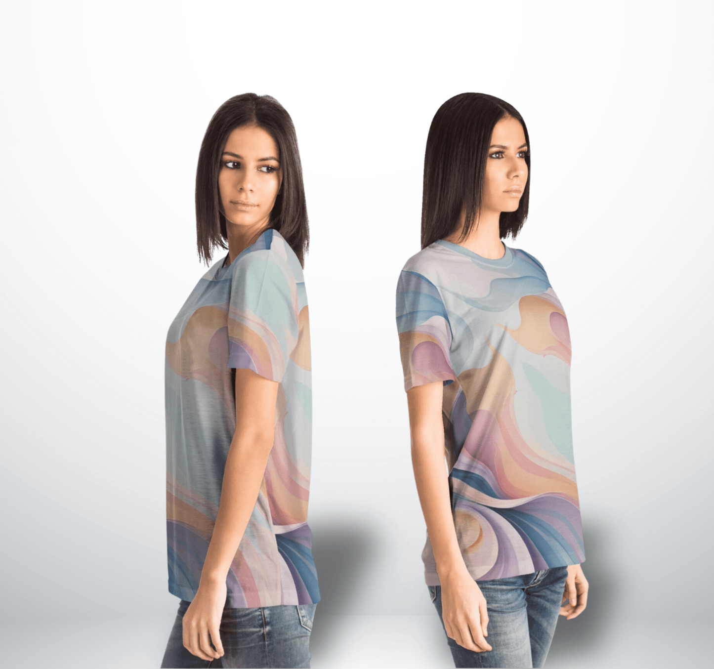 Stevie Wavey Abstract Jersey Tee