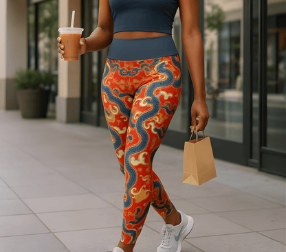 Gael Indir Mandala Yoga Pants Legging for Women