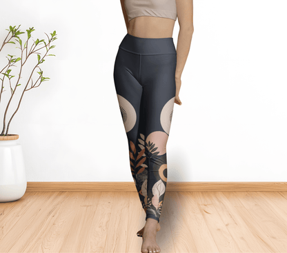 Fluran Retro Yoga Pants Leggings for Women