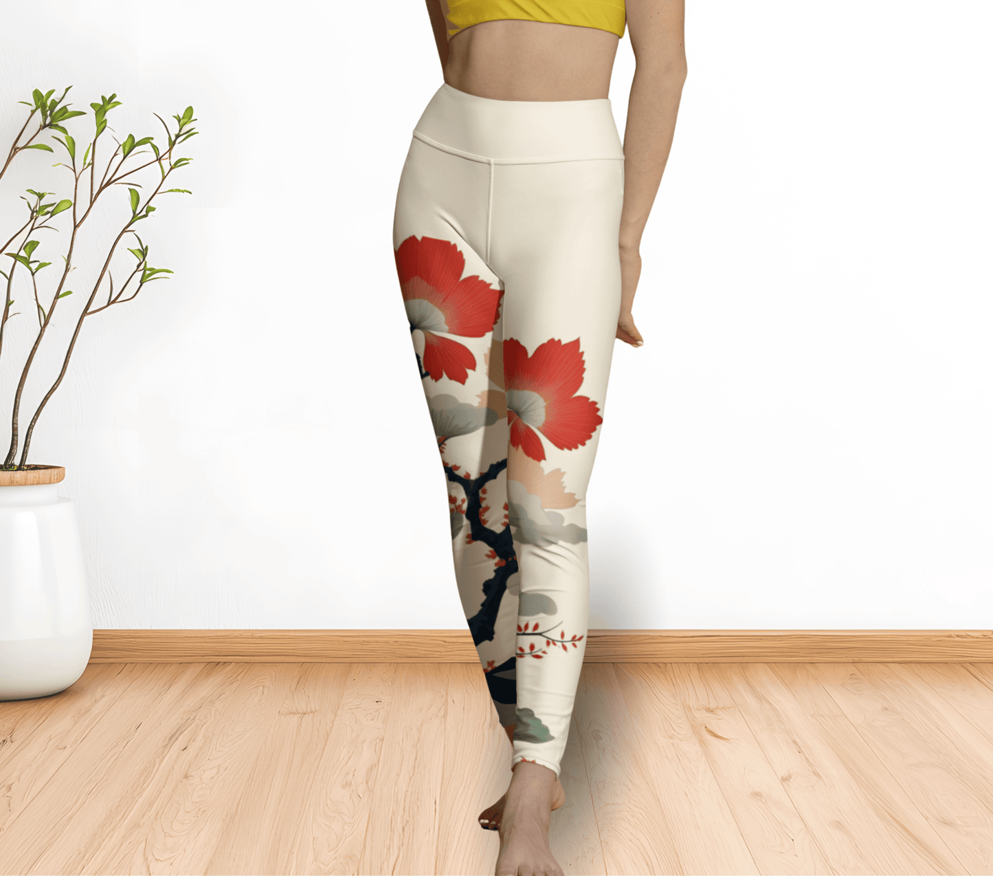 Atlas Le Fleur Yoga Pants Leggings for Woman