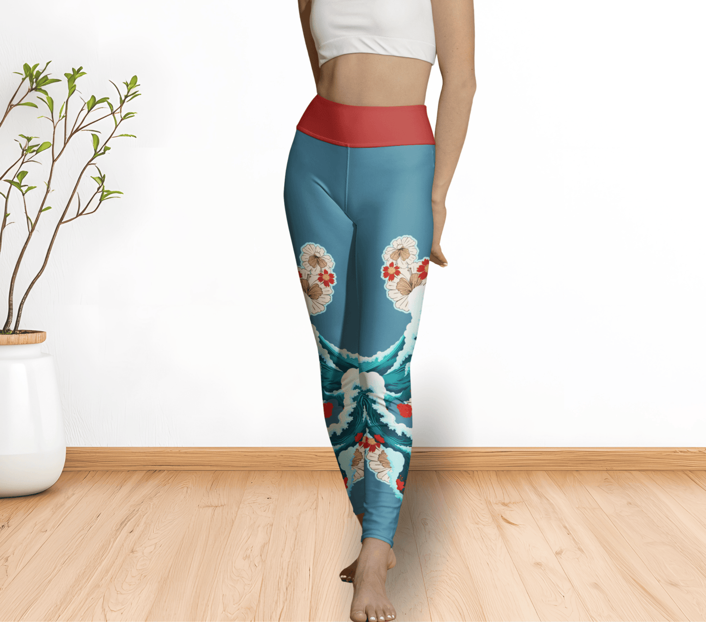 Caedman Ocean Yoga Pants Leggings for Women