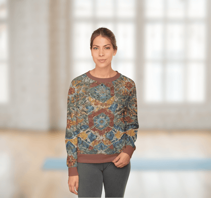 Helene Modern Geometric Sweatshirt