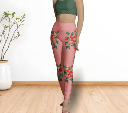 Willfrith Floral Yoga Pants Leggings for Women