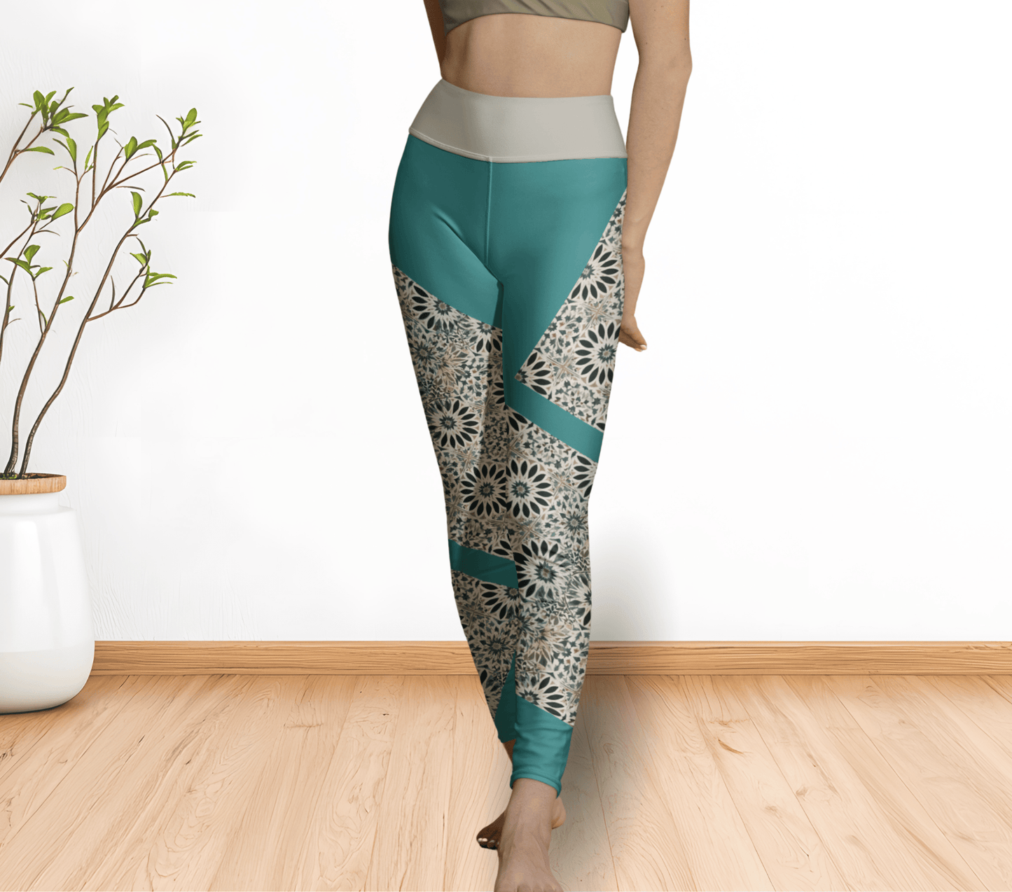 Ivy Mandala Yoga Pants Leggings for Women