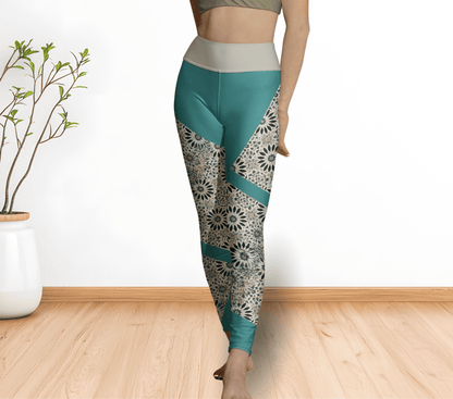 Ivy Mandala Yoga Pants Leggings for Women