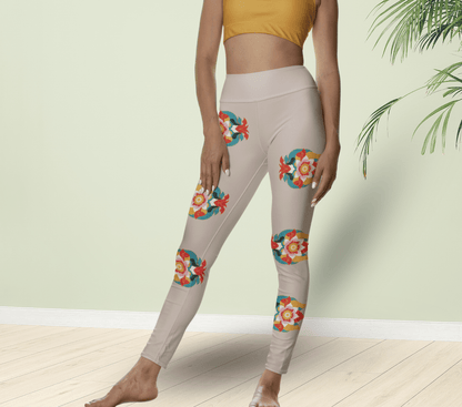 Caedcon Mandala Yoga Pants Leggings for Woman