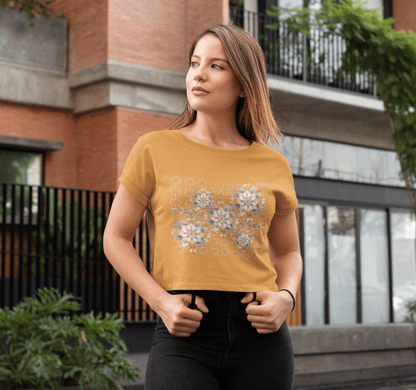 Serenity Flow Yoga Shirt Crop Top