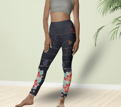 Kila Floral Yoga Pants Leggings for Women