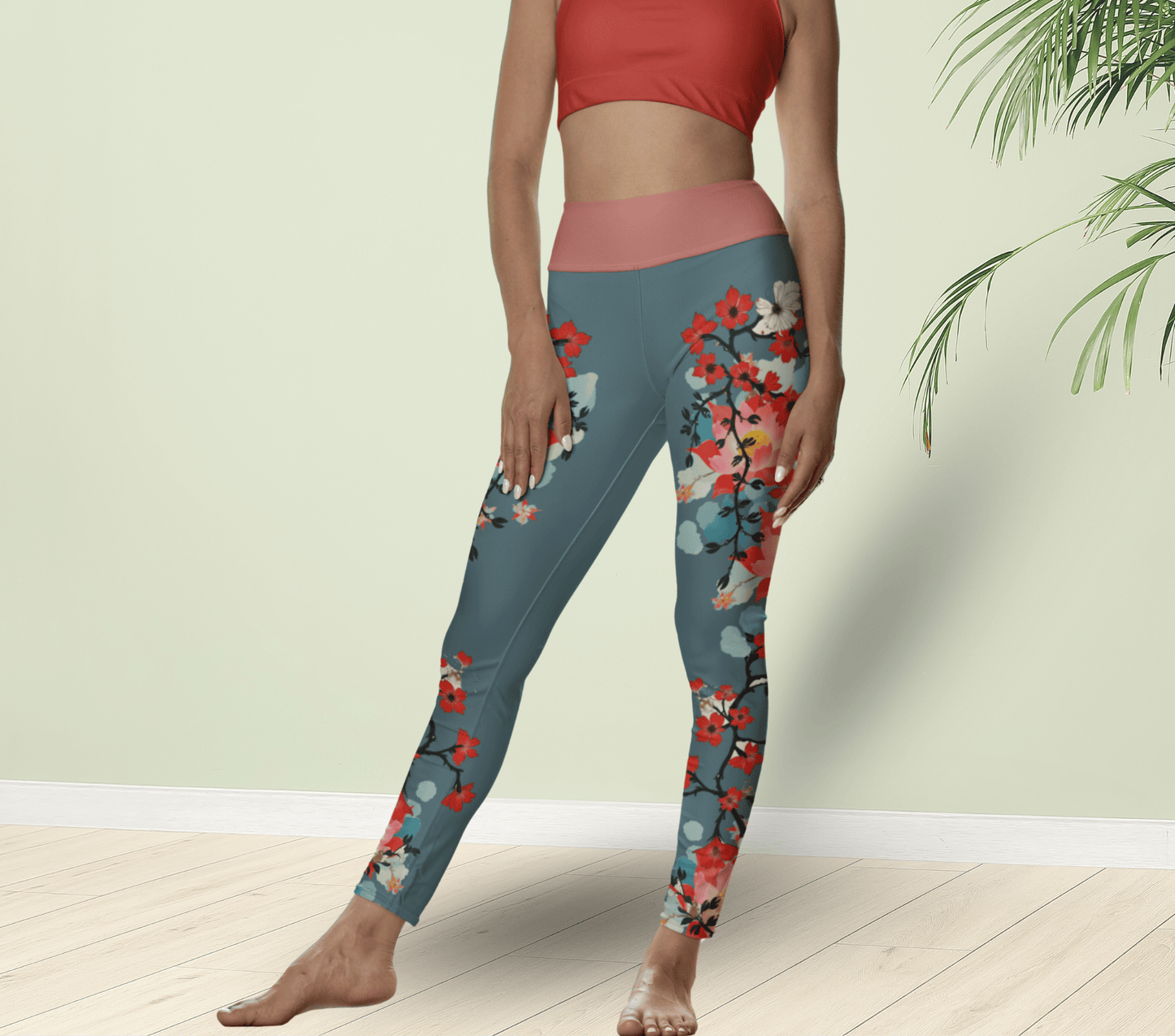 Blush Yoga Pants Leggings for Woman
