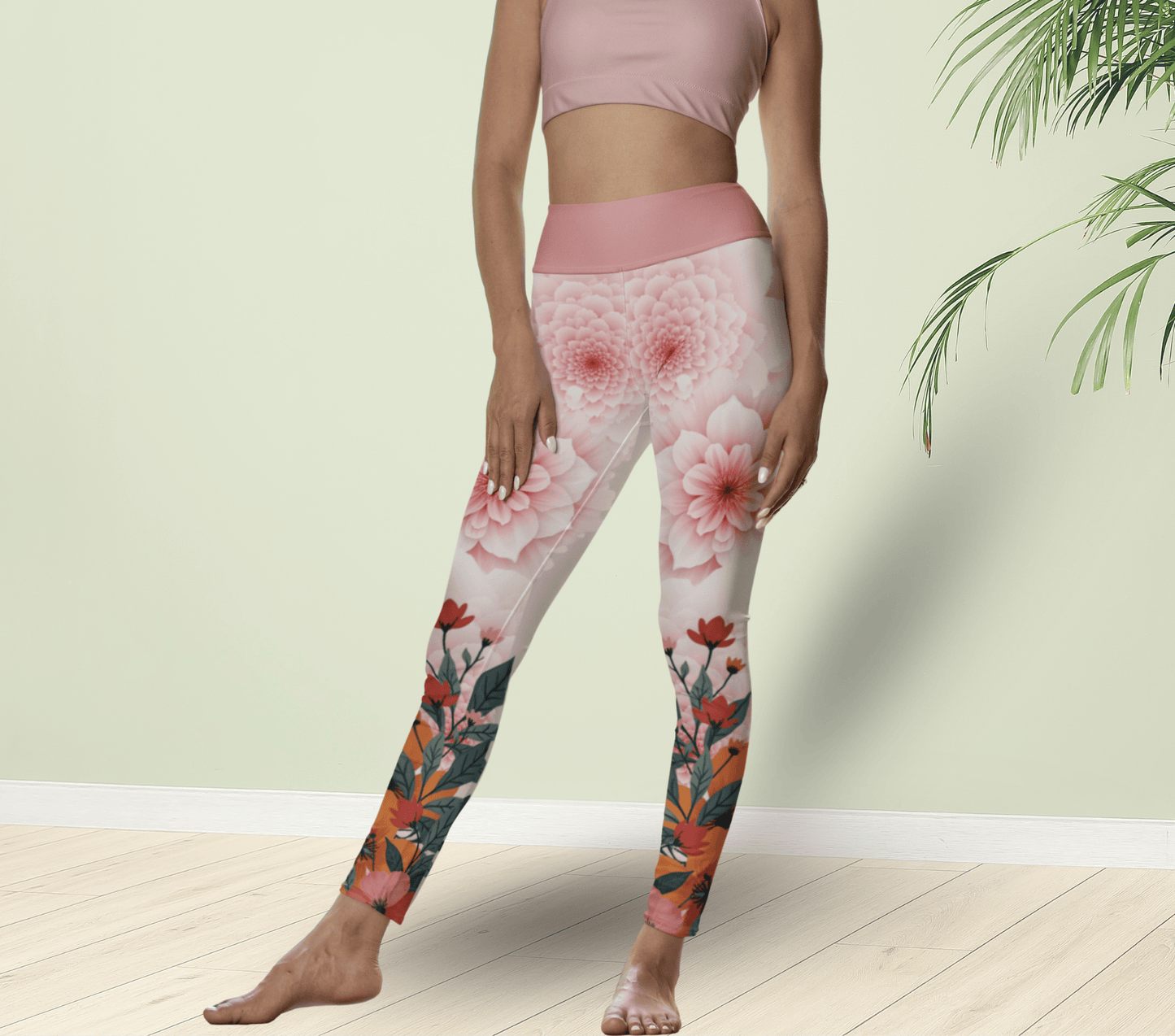 Jenn Floral Leggings for Women