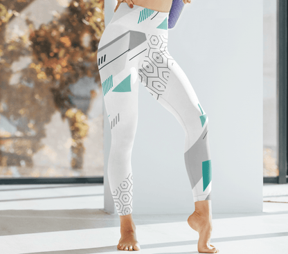 Vertex White Yoga Pants Leggings