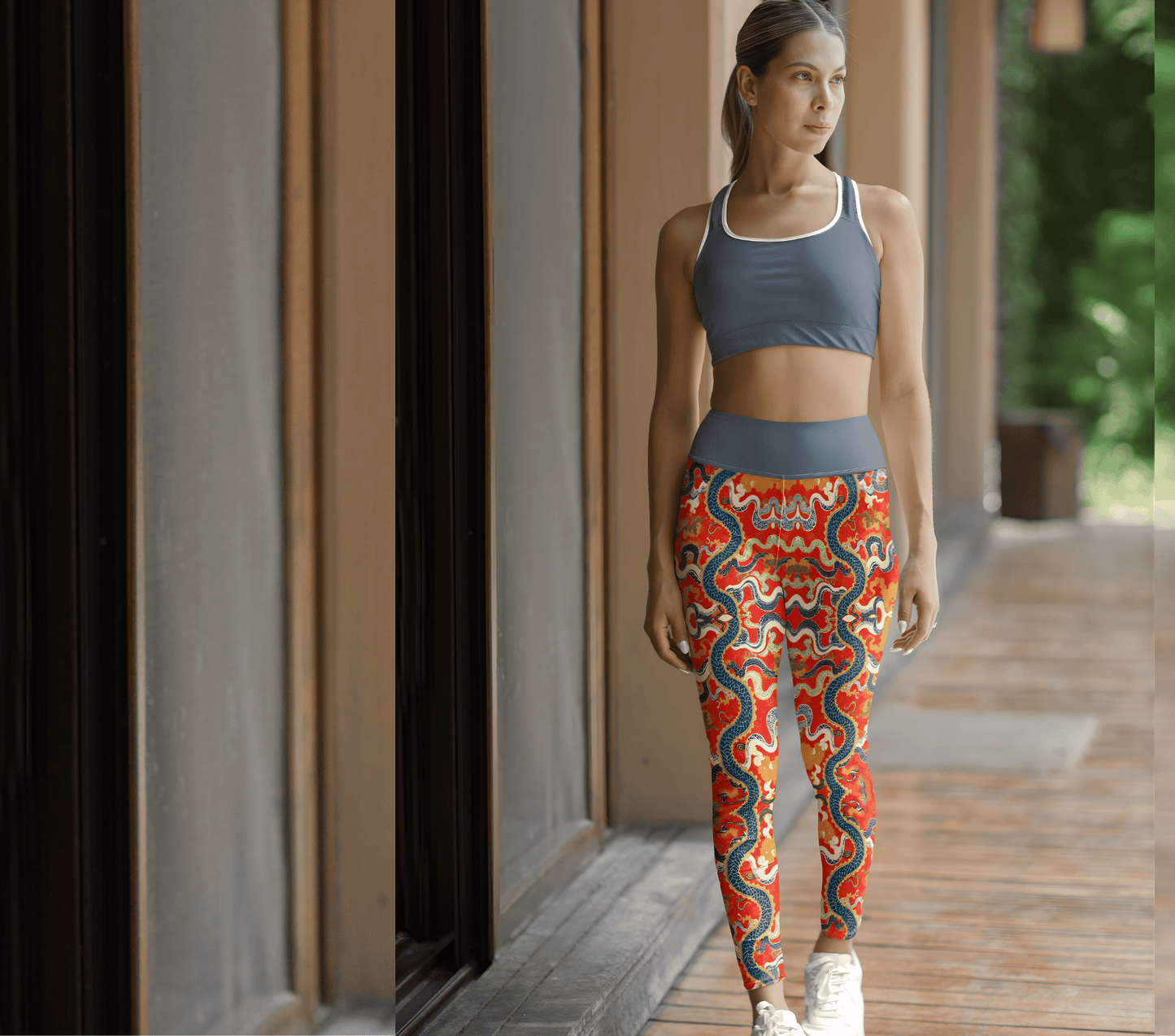 Gael Indir Mandala Yoga Pants Legging for Women