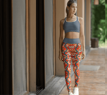 Gael Indir Mandala Yoga Pants Legging for Women