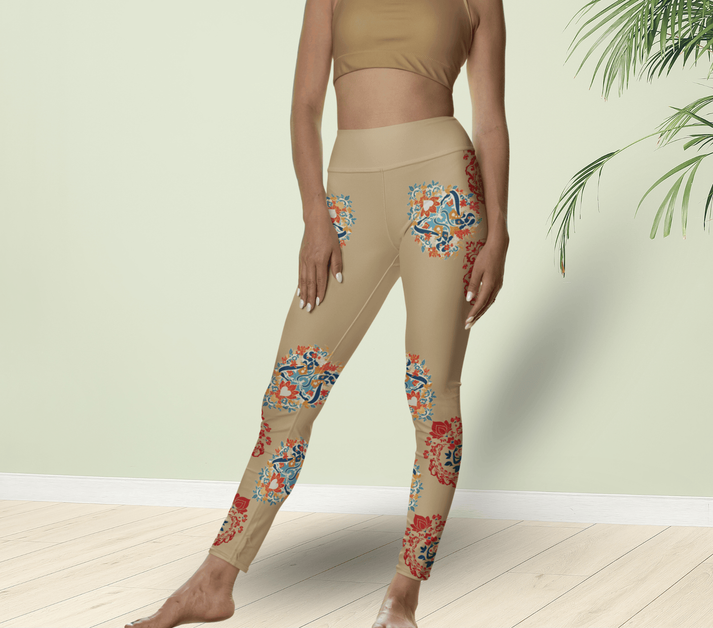 Beksy Mandala Yoga Pants Leggings for Women