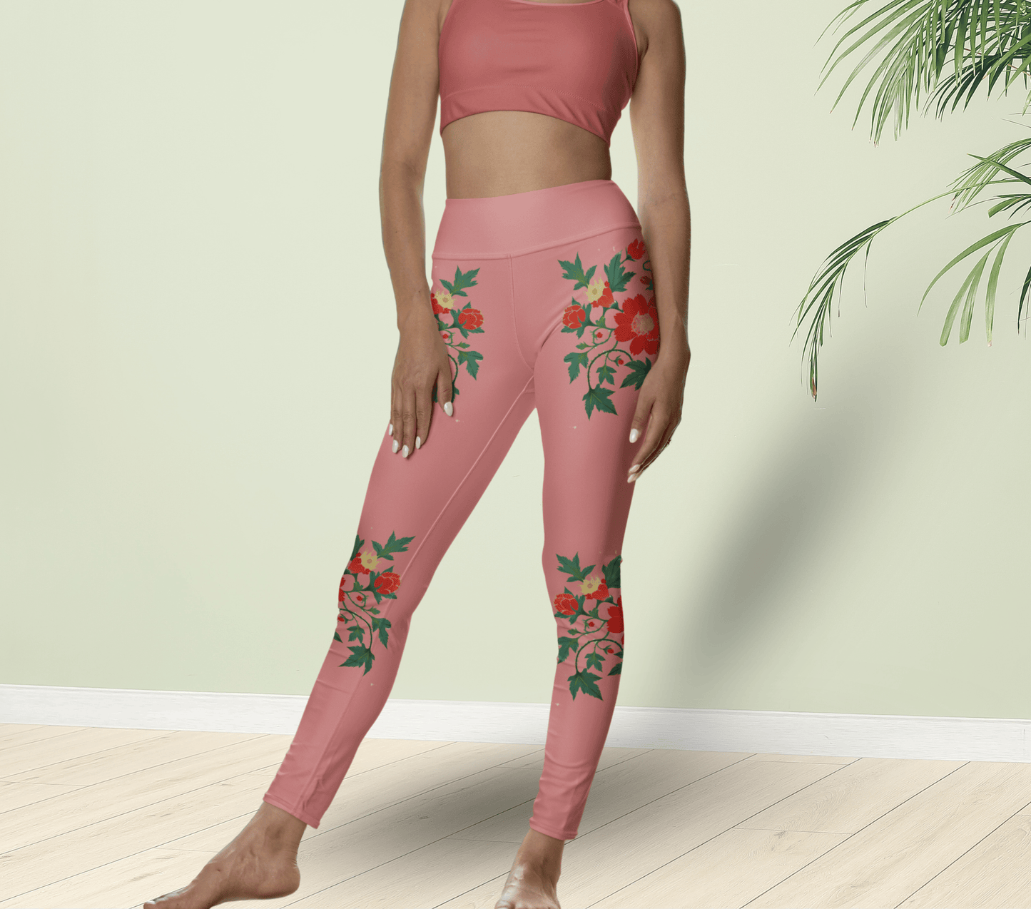 Willfrith Floral Yoga Pants Leggings for Women