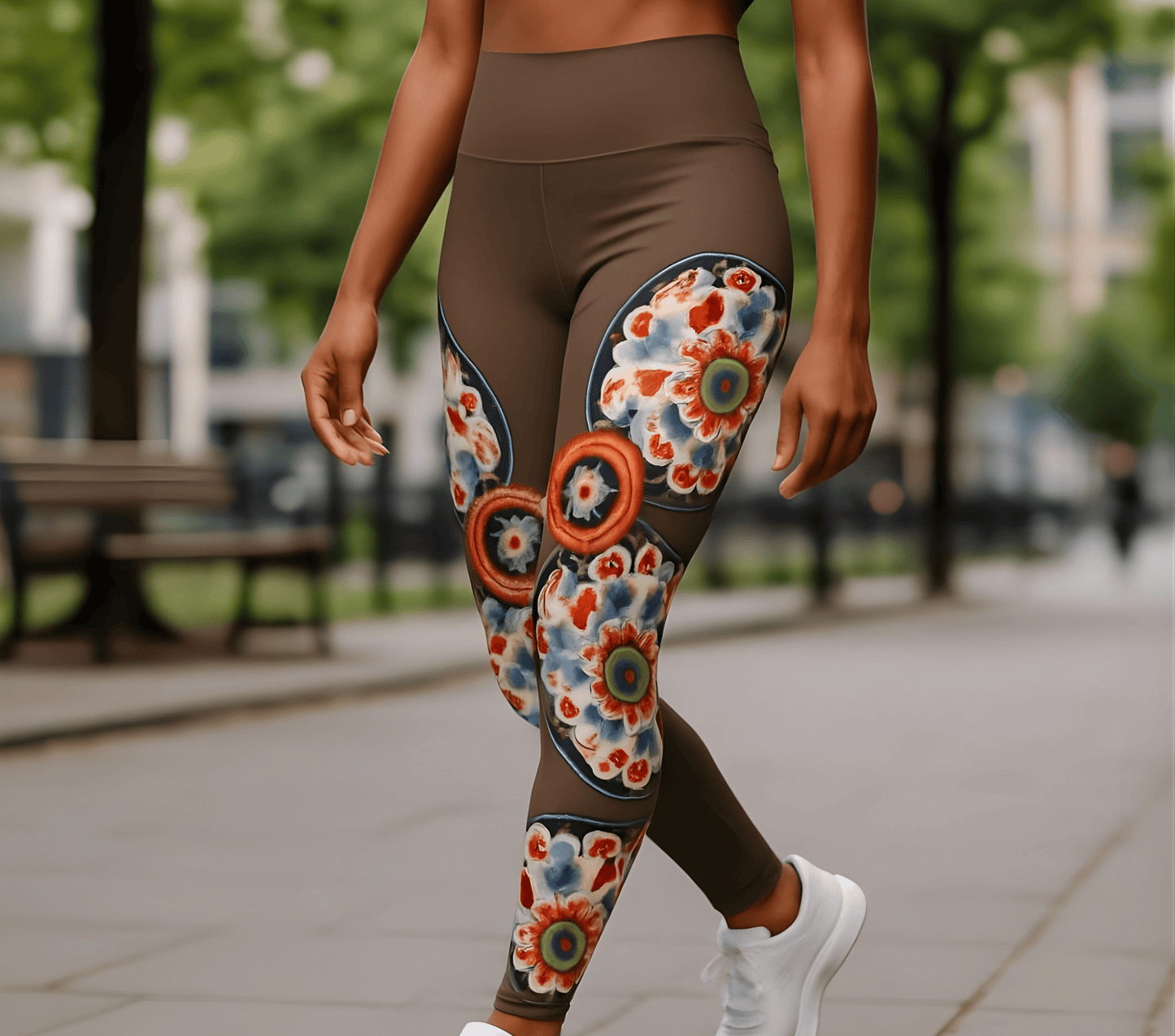 Faye Mandala Yoga Pants Leggings for Women