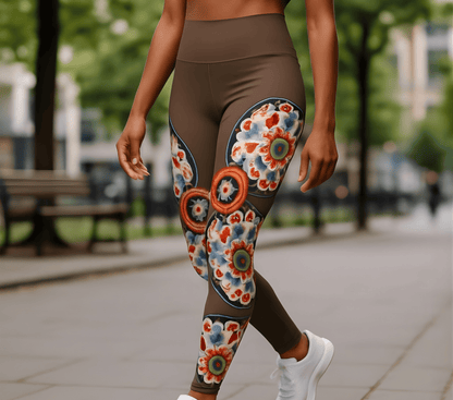 Faye Mandala Yoga Pants Leggings for Women