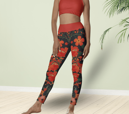Keena Floral Leggings for Women