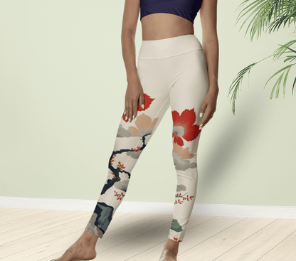Atlas Le Fleur Yoga Pants Leggings for Woman
