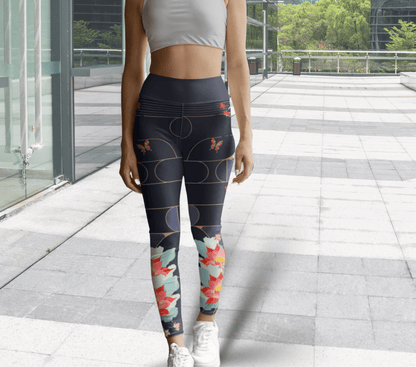Kila Floral Yoga Pants Leggings for Women