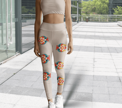 Caedcon Mandala Yoga Pants Leggings for Woman