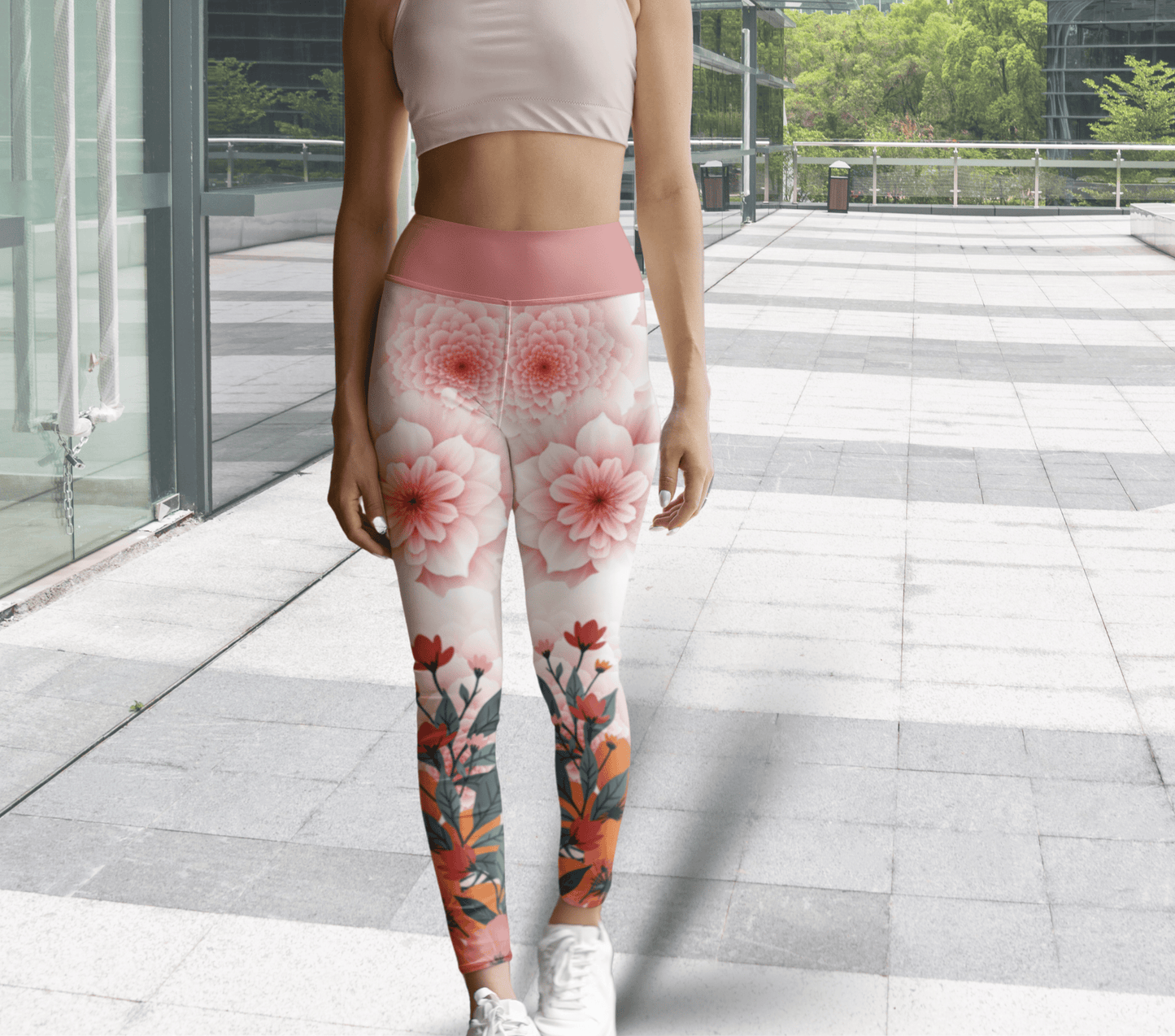 Jenn Floral Leggings for Women