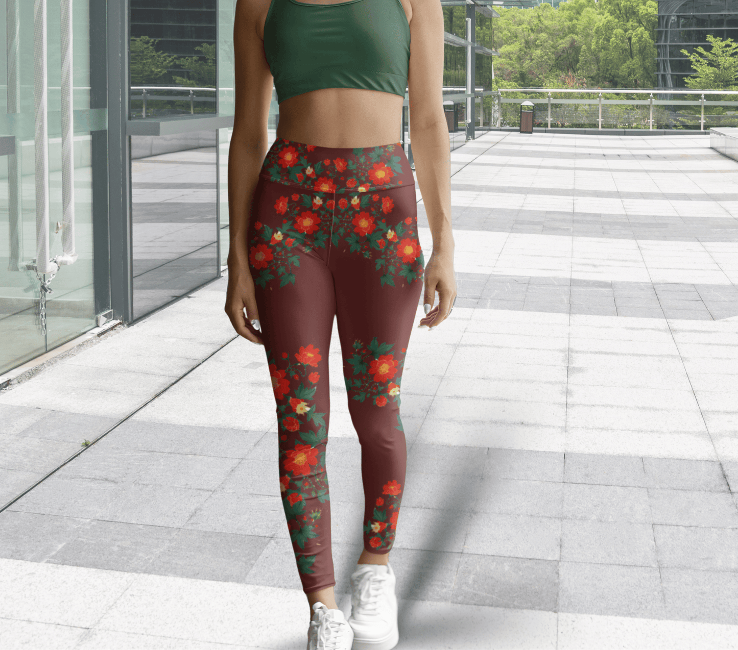Mona Mandala Yoga Pants Leggings for Woman