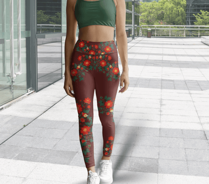 Mona Mandala Yoga Pants Leggings for Woman