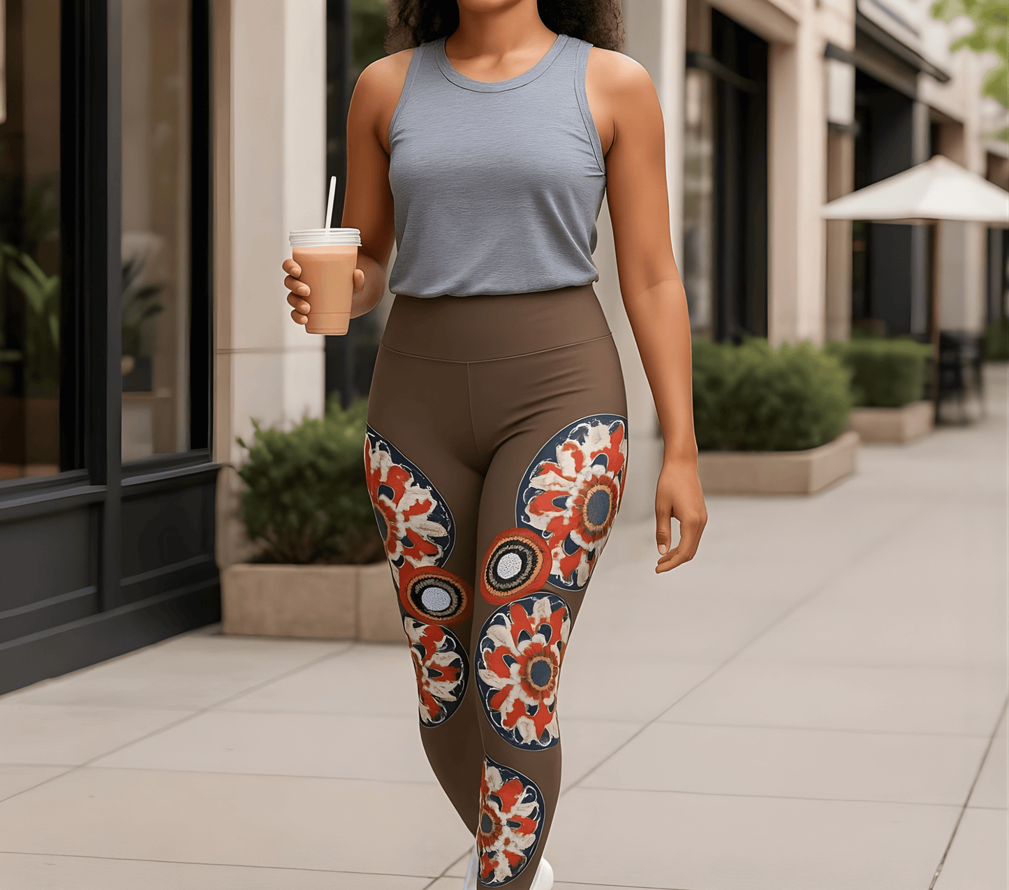 Faye Mandala Yoga Pants Leggings for Women