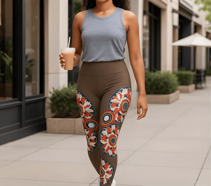 Faye Mandala Yoga Pants Leggings for Women