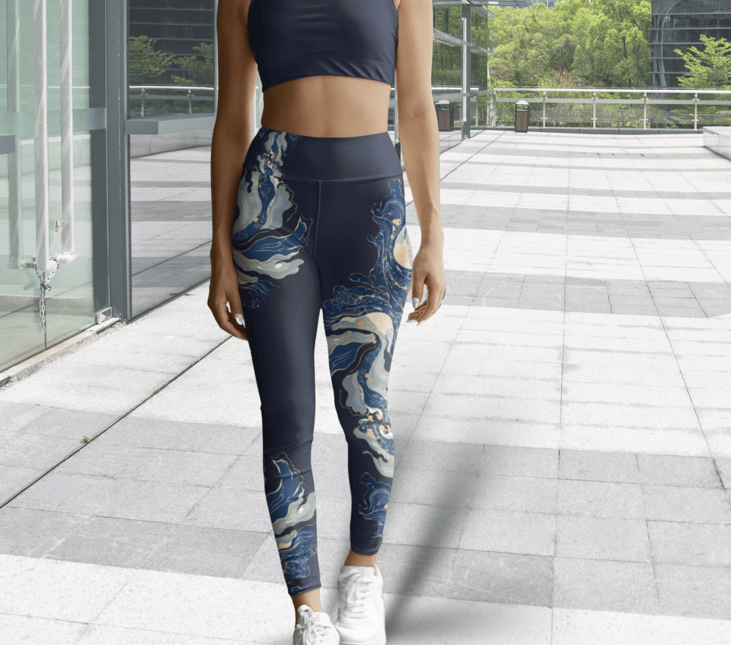 Misha Ocean Yoga Pants Leggings for Women