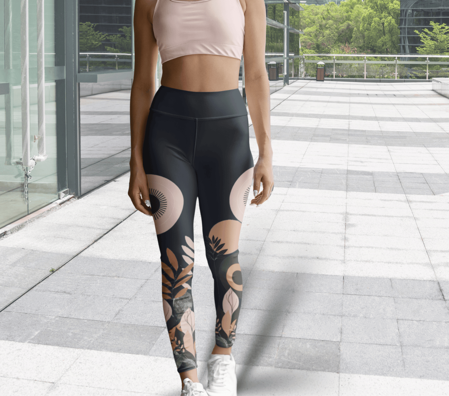 Fluran Retro Yoga Pants Leggings for Women