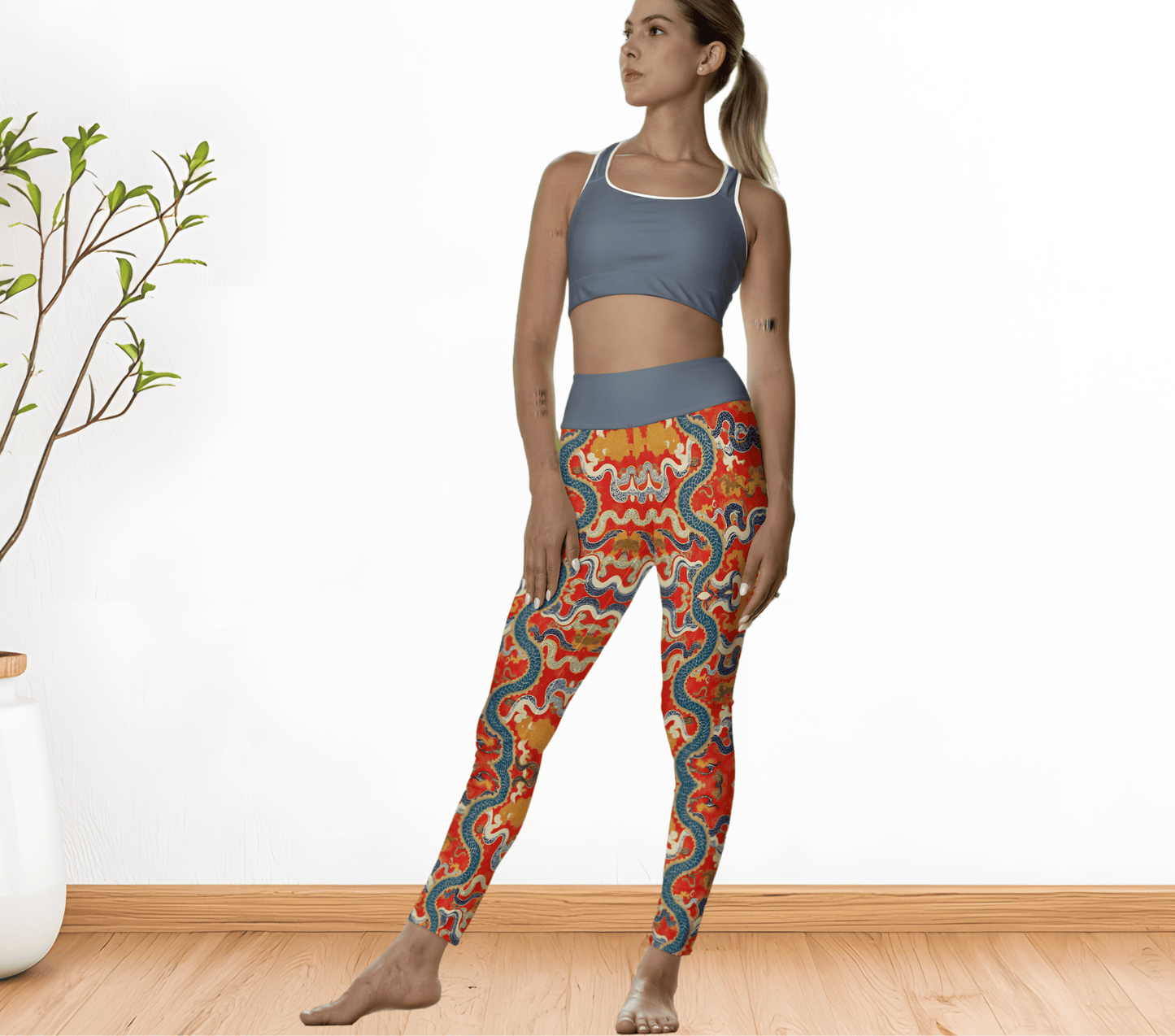 Gael Indir Mandala Yoga Pants Legging for Women