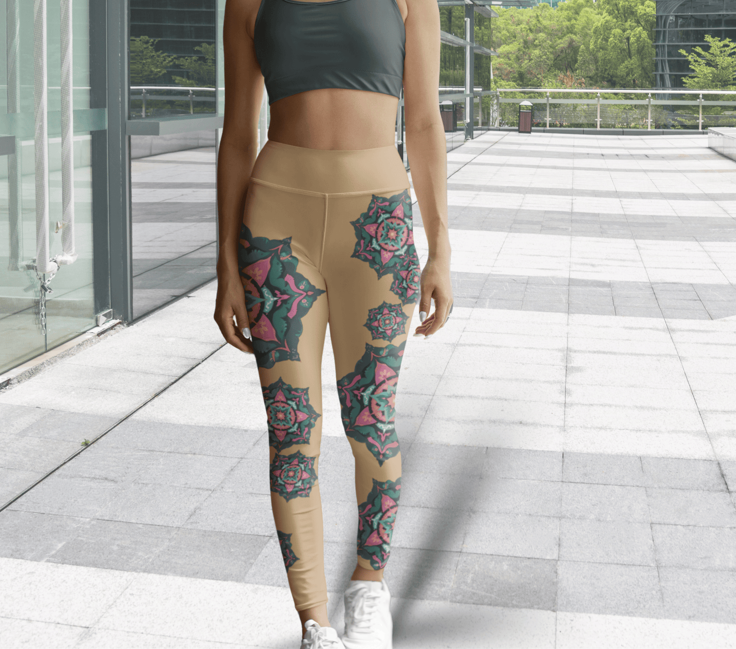 Burke Mandala Yoga Pants Leggings for Women