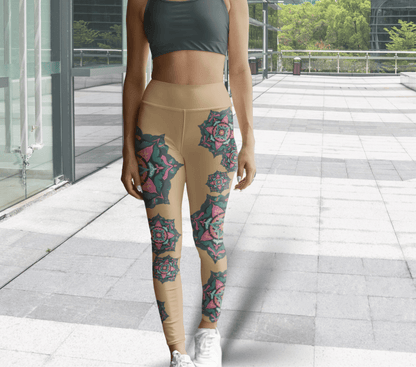 Burke Mandala Yoga Pants Leggings for Women