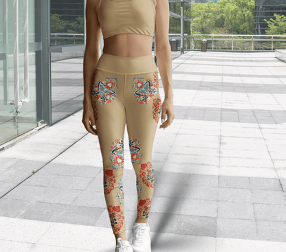 Beksy Mandala Yoga Pants Leggings for Women