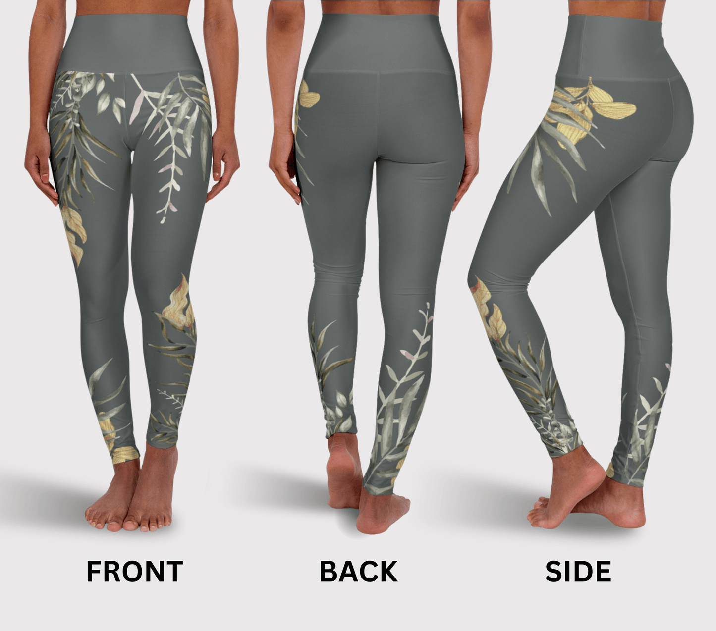 Ferni Leaves Yoga Pants Leggings