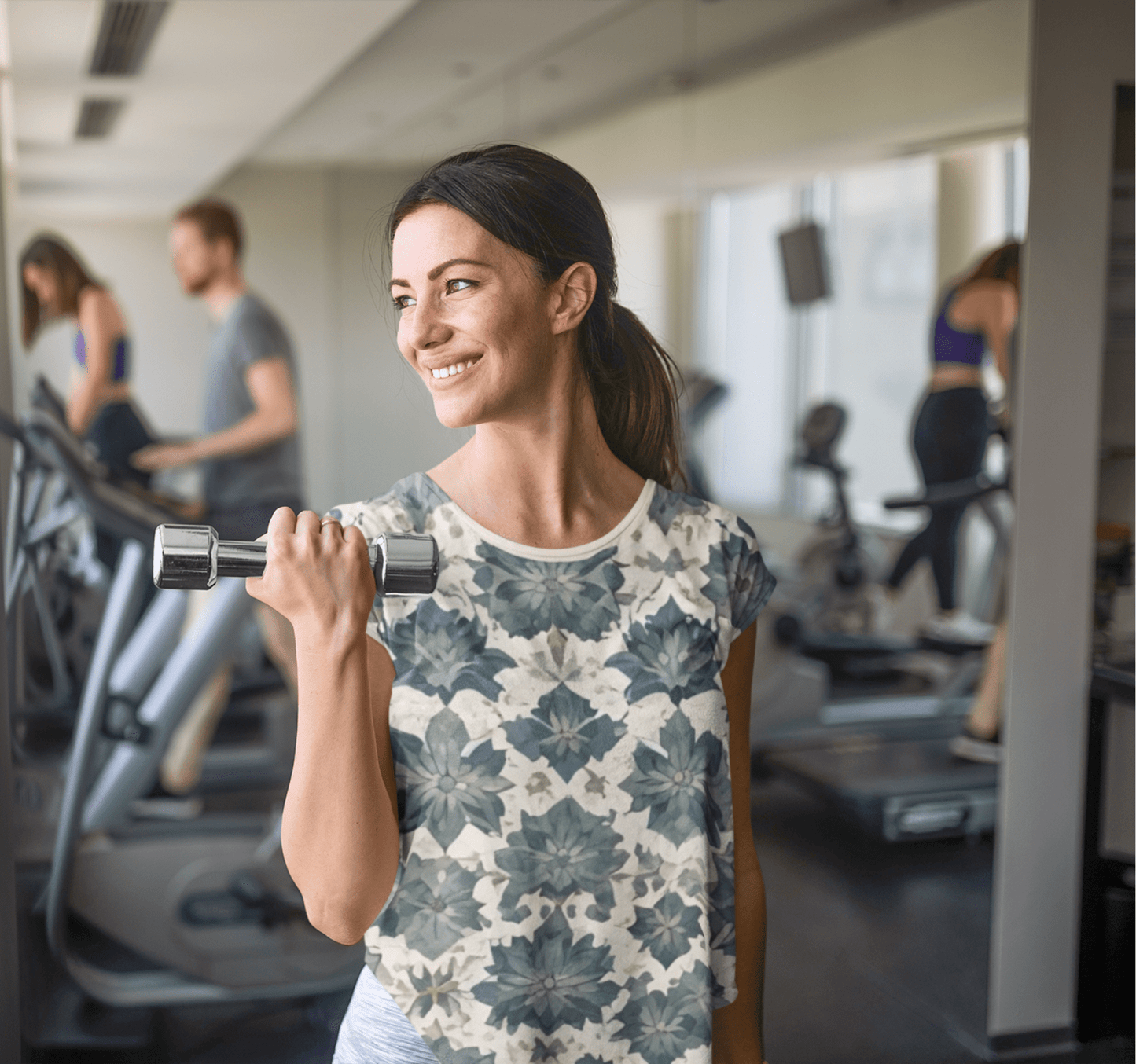 Spruce Floral Jersey Tee