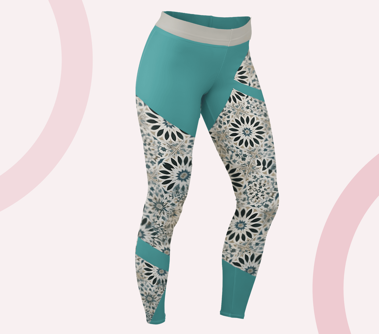 Ivy Mandala Yoga Pants Leggings for Women