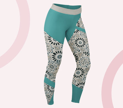 Ivy Mandala Yoga Pants Leggings for Women